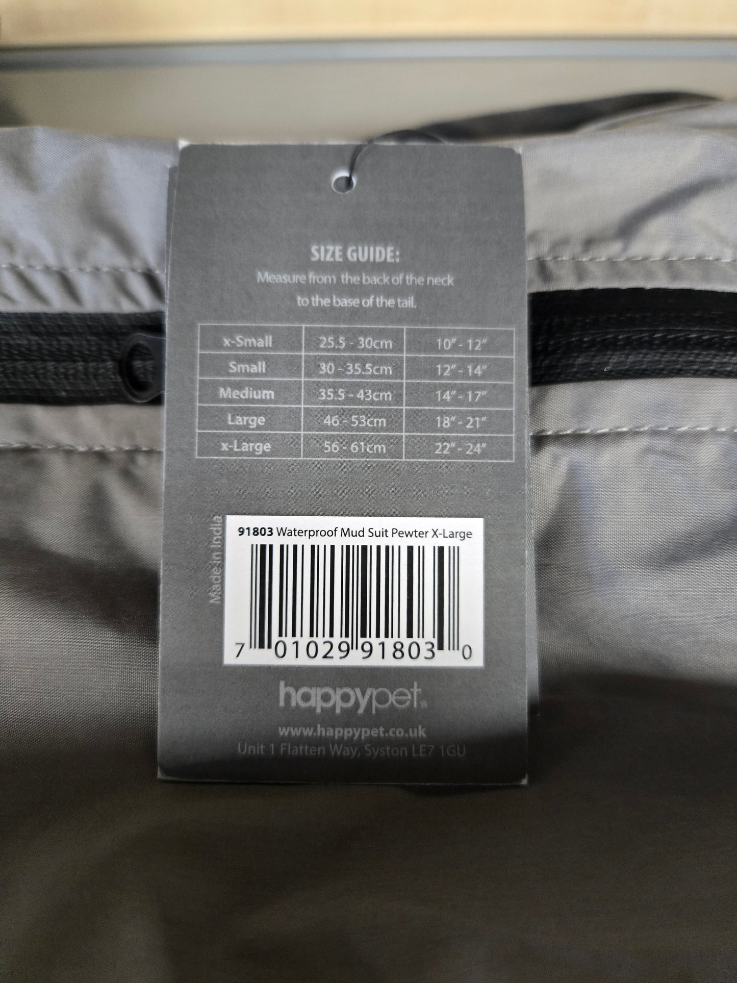 X-LARGE WATERPROOF MUD COAT