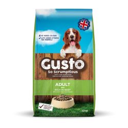 Gusto Adult Beef 12kg