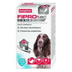 Beaphar FIPROtec COMBO Spot On for Medium Dogs,
