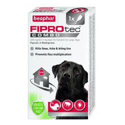 Beaphar FIPROtec COMBO Spot On for Large Dogs
