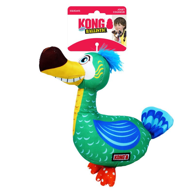 KONG Ballistic Vibez Dodo Assorted Medium/Large