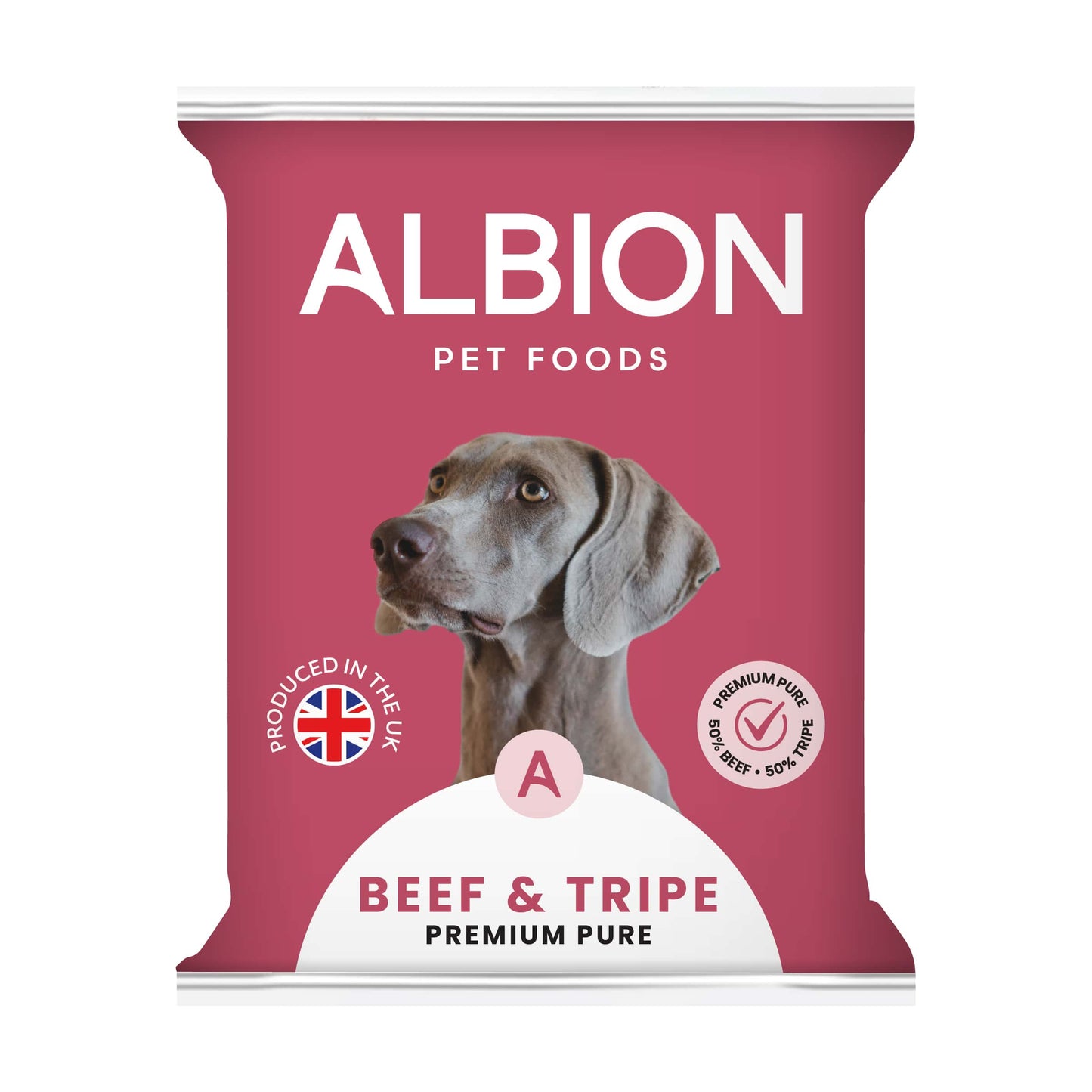 ALBION PREMIUM PURE BEEF & TRIPE 12 X 454G