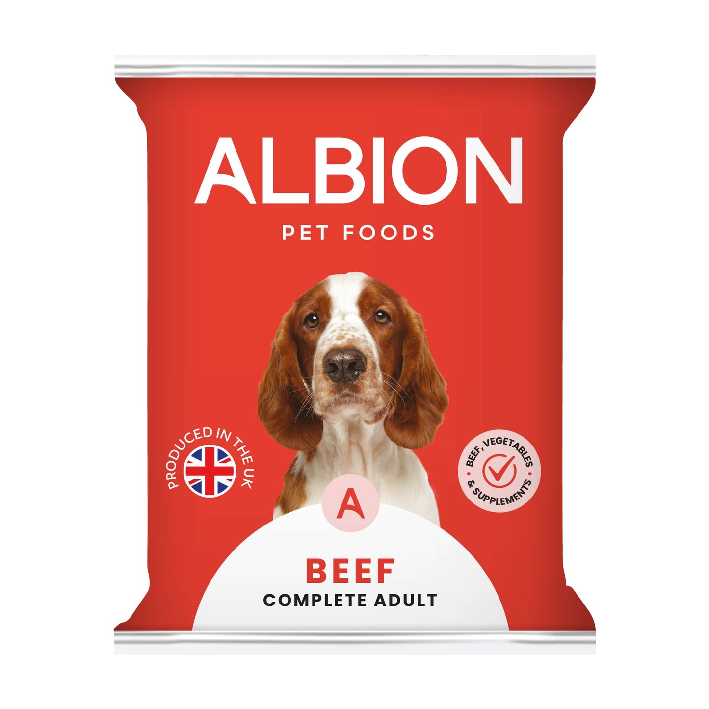 ALBION COMPLETE ADULT BEEF 454G X 12