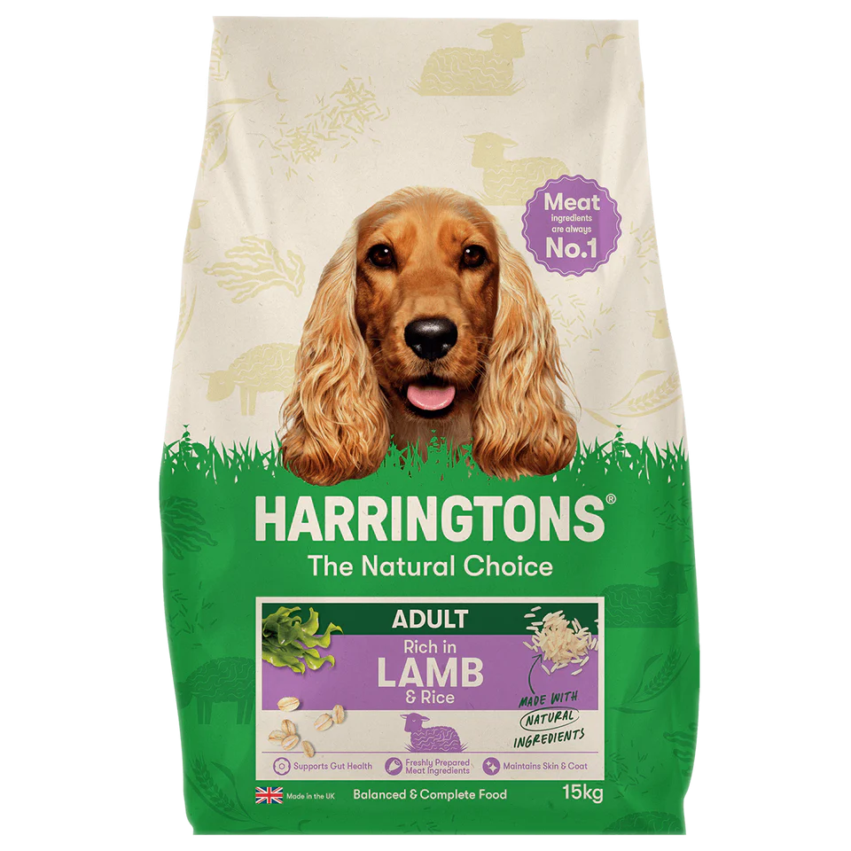 Harringtons Lamb & Rice Dog Food 15kg