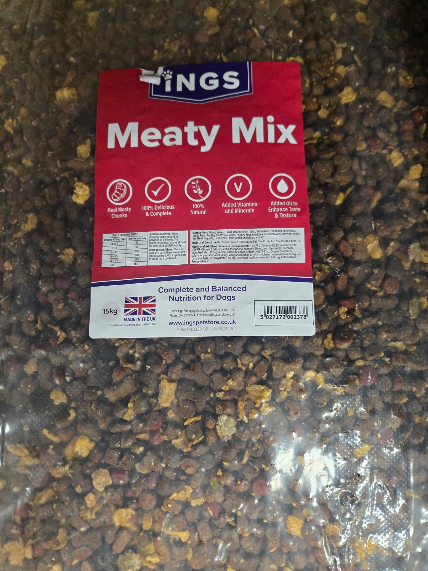 MEATY MIX 15KG