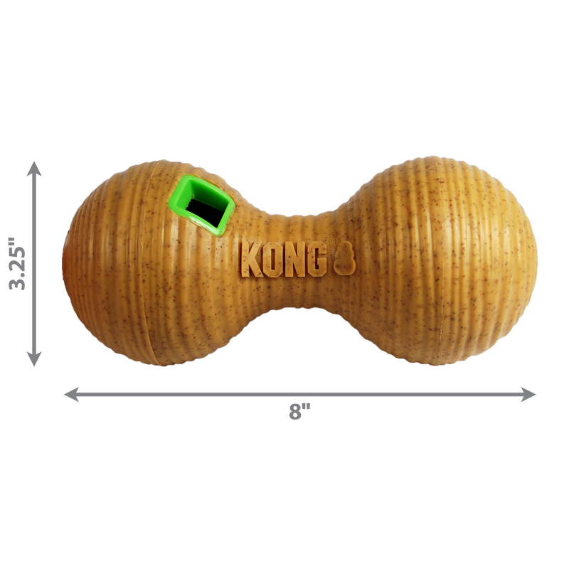 KONG Bamboo Feeder Dumbbell Medium