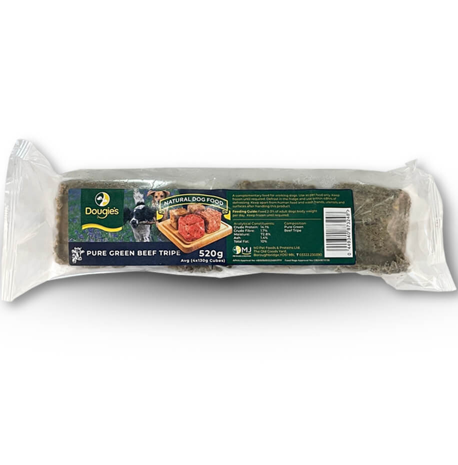PURE GREEN BEEF TRIPE 520g