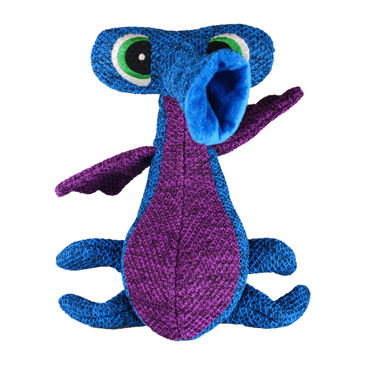 KONG Woozles Blue Medium