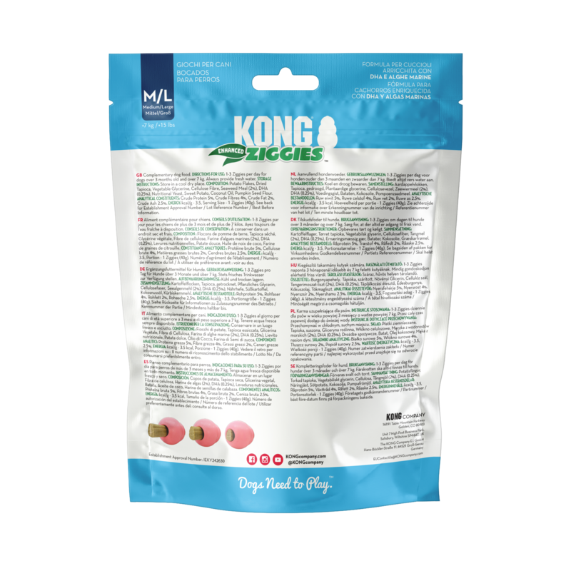 KONG Ziggies Enhanced Puppy