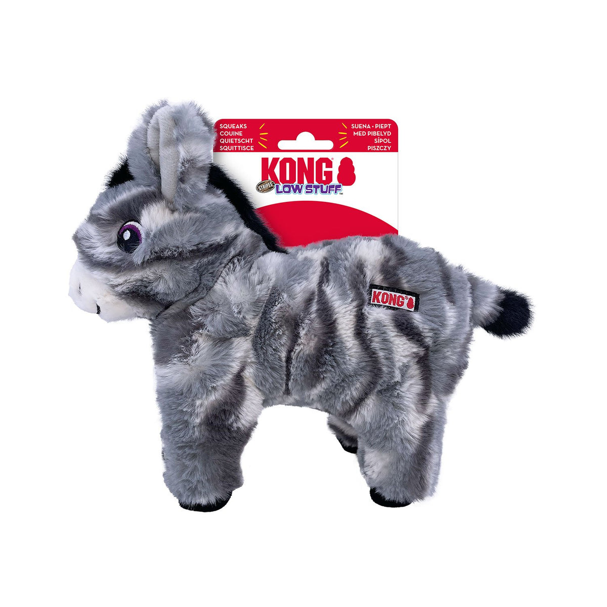 KONG Low Stuff Stripes - DONKEY
