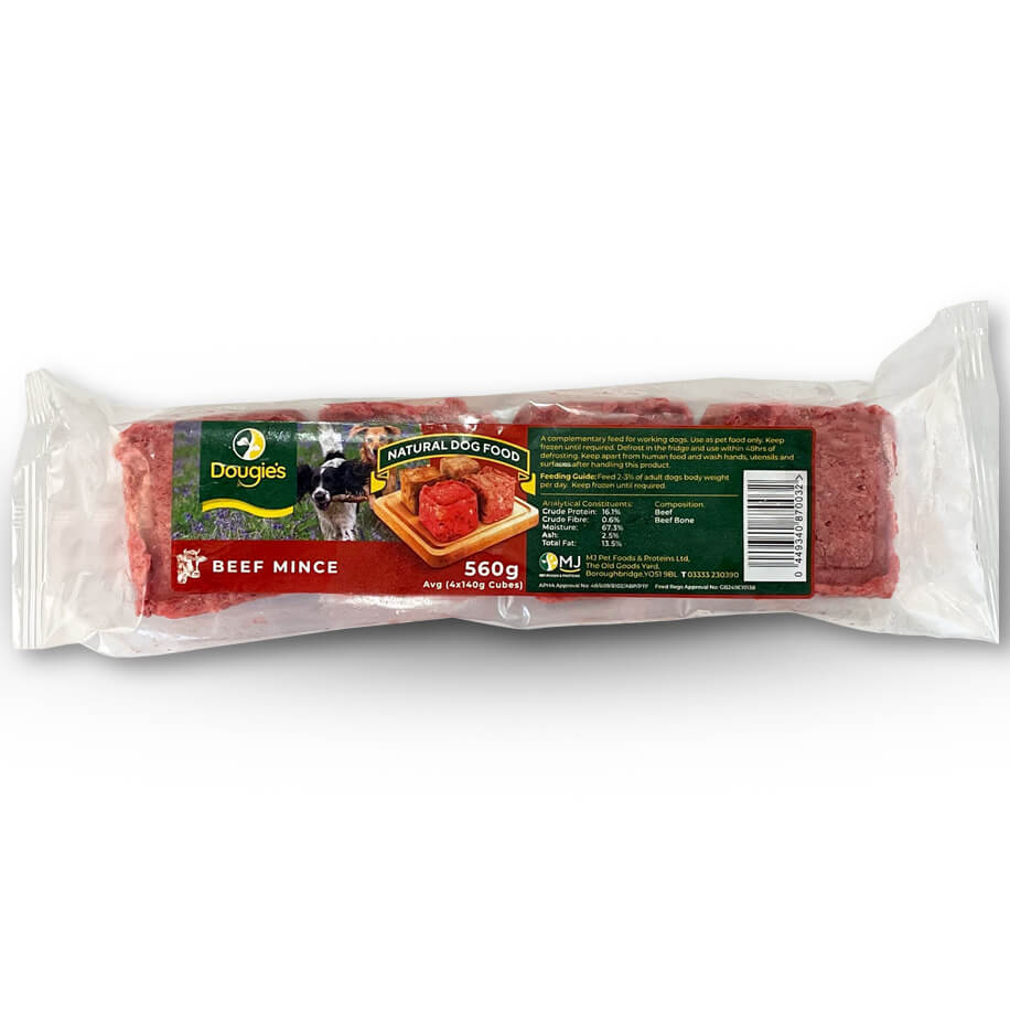 BEEF - MEAT & BONE 4 X 140G