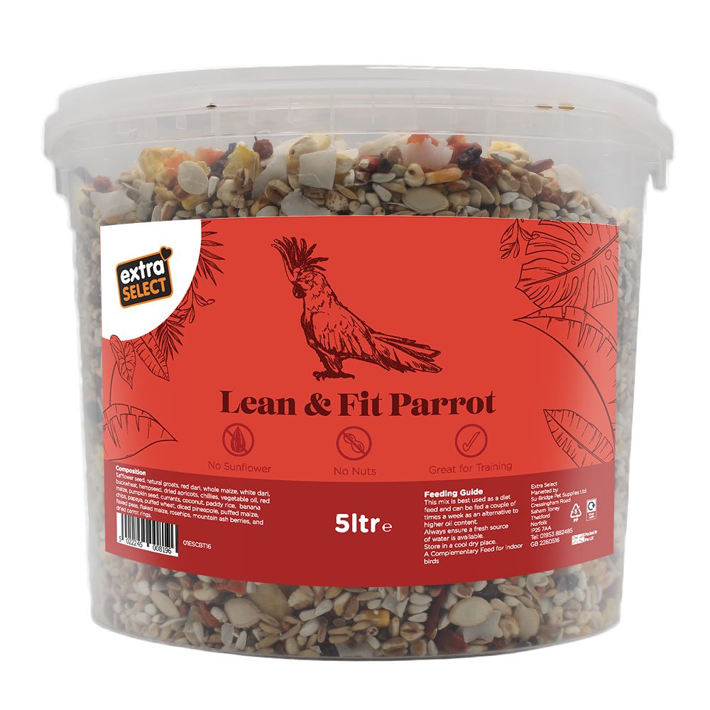 Extra Select Lean & Fit Parrot Bucket 5ltr