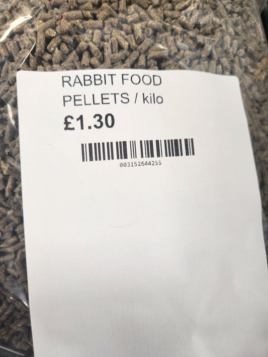 RABBIT PELLETS 1 KG