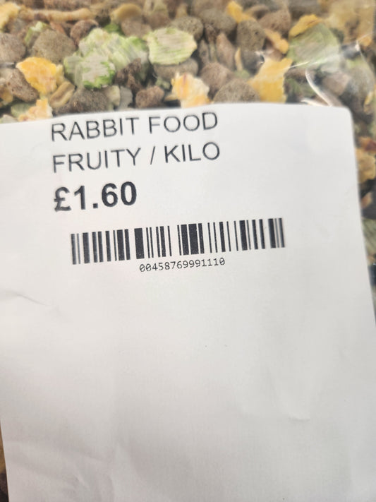 RABBIT FRUITY FOOD 1 KG