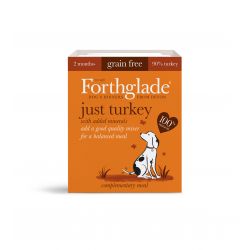 Forthglade Just Turkey Grain Free, 395g