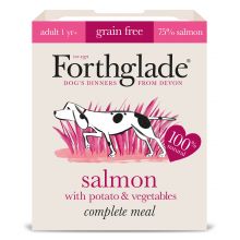 Forthglade Complete Grain free Adult Salmon & Veg, 395g