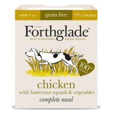 Forthglade Complete Grain free Adult Chicken & Veg, 395g