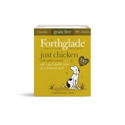 Forthglade Just Chicken Grain Free, 395g