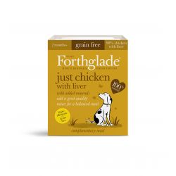 Forthglade Just Chicken with Liver Grain Free, 395g