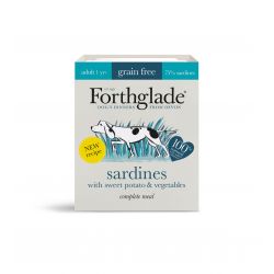 Forthglade Complete Grain Free Adult Sardines, Sweet Potato & Vegetables, 395g