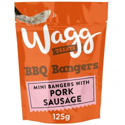 WAGG BBQ BANGERS 125G