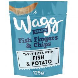 Wagg Fish Finger Treats, 125g