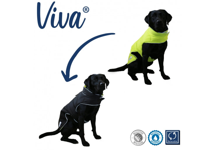 VIVA REVERSIBLE COAT BLACK/HI-VIS