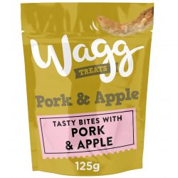 Wagg Pork & Apple Tasty Bites x 125g