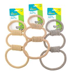 B/PETS TRI RING ROPE