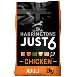 HARRINGTONS JUST 6 CHICKEN 2KG