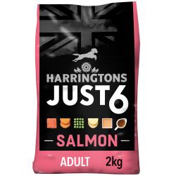 Harringtons Dog Just 6 Dry Salmon 2kg