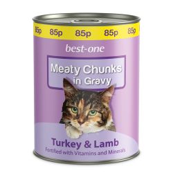 Bestone Cat Turkey & Lamb 85p, 400g