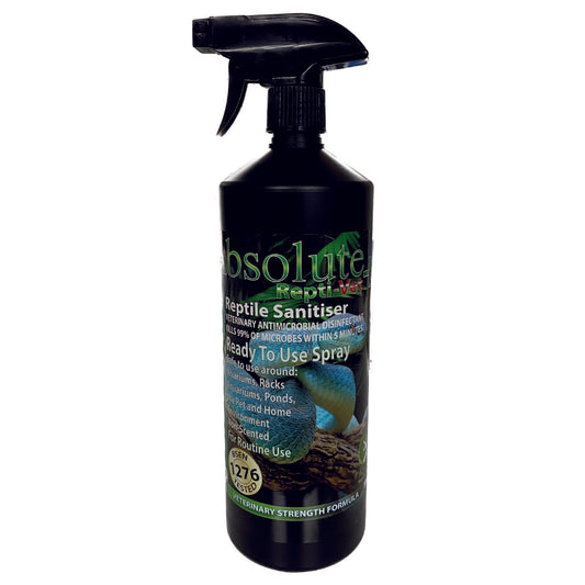 CL ABSOLUTE+ Reptile Sanitiser Spray 1LTR