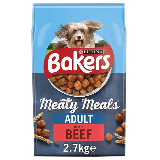 Bakers Adult Complete Meaty Meals Beef