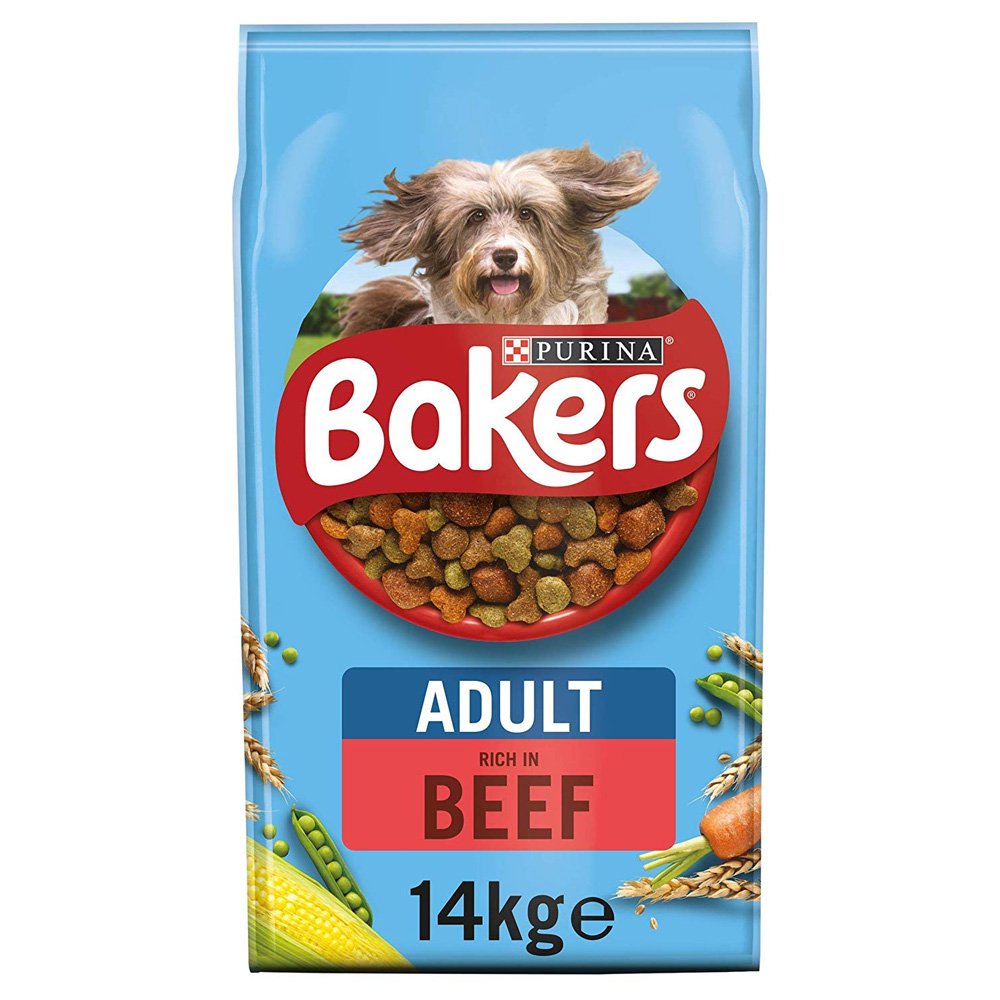 Bakers Adult Complete Beef & Vegetables 14kg