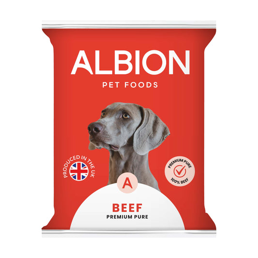 ALBION PREMIUM PURE BEEF 12 X 454G