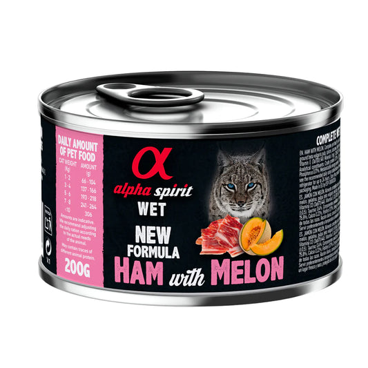 Ham With Melon Complete Wet Food Can For Cats