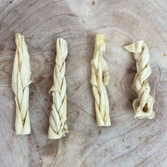 LAMB SKIN BRAIDED