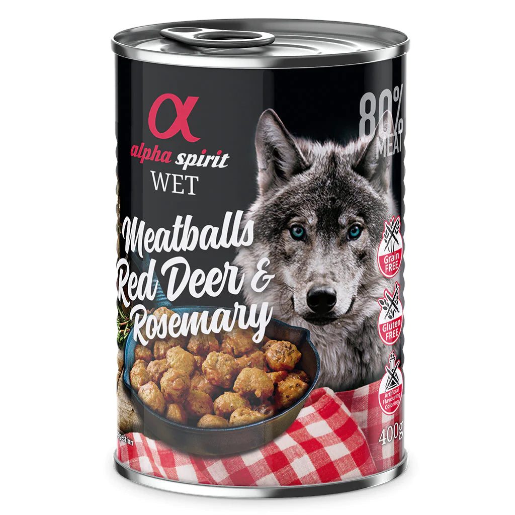 Deer With Rosemary Canned Meatballs For Dogs 400G