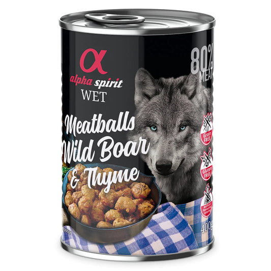 WILD BOAR WITH THYME MEATBALLS 400G