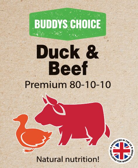BUDDYS CHOICE DUCK & BEEF 12 X 454G