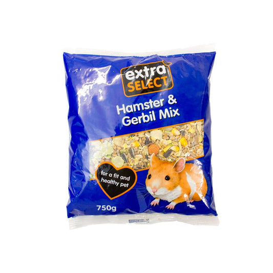 Extra Select Hamster & Gerbil Mix 750grms