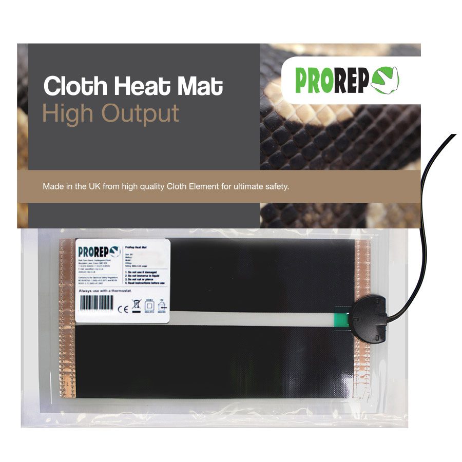 PR Cloth Element HIGH TEMP Heat Mat (6×11) 14W”