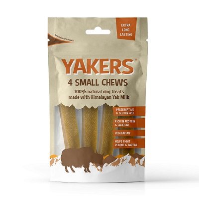 Yakers Dog Chew Small 4 pack