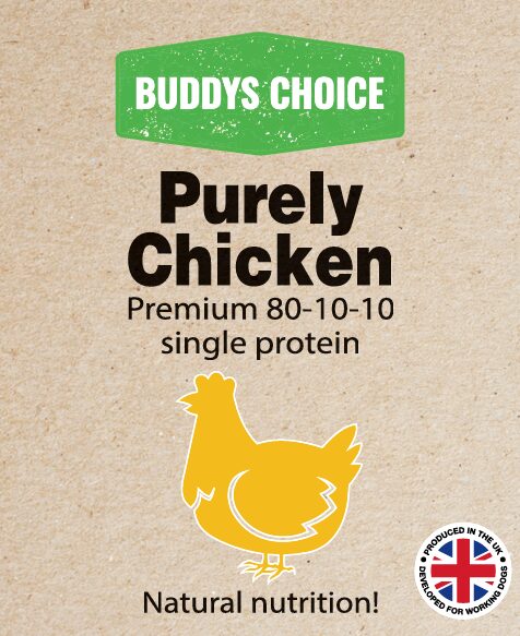 BUDDYS CHOICE PURELY CHICKEN 454G X 12