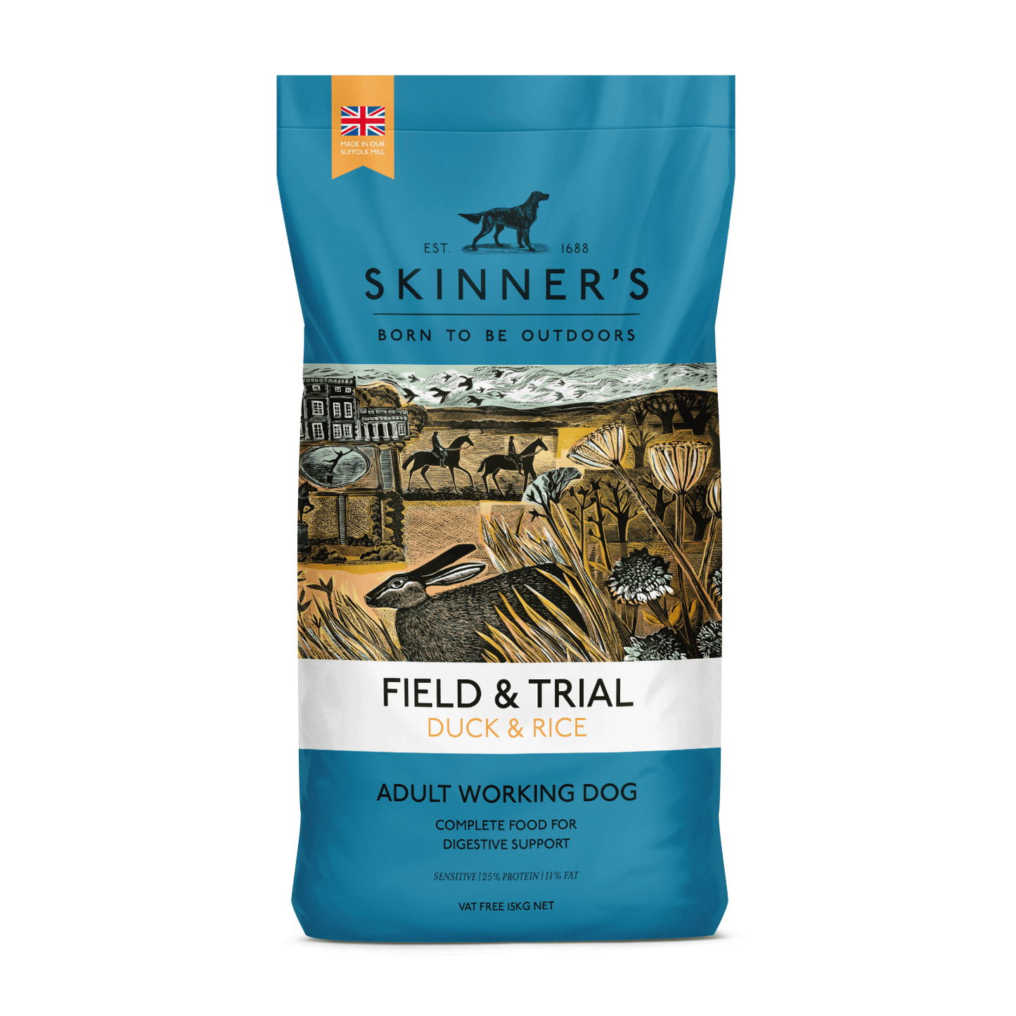 Skinners Field & Trial Adult Duck & Rice 15kg