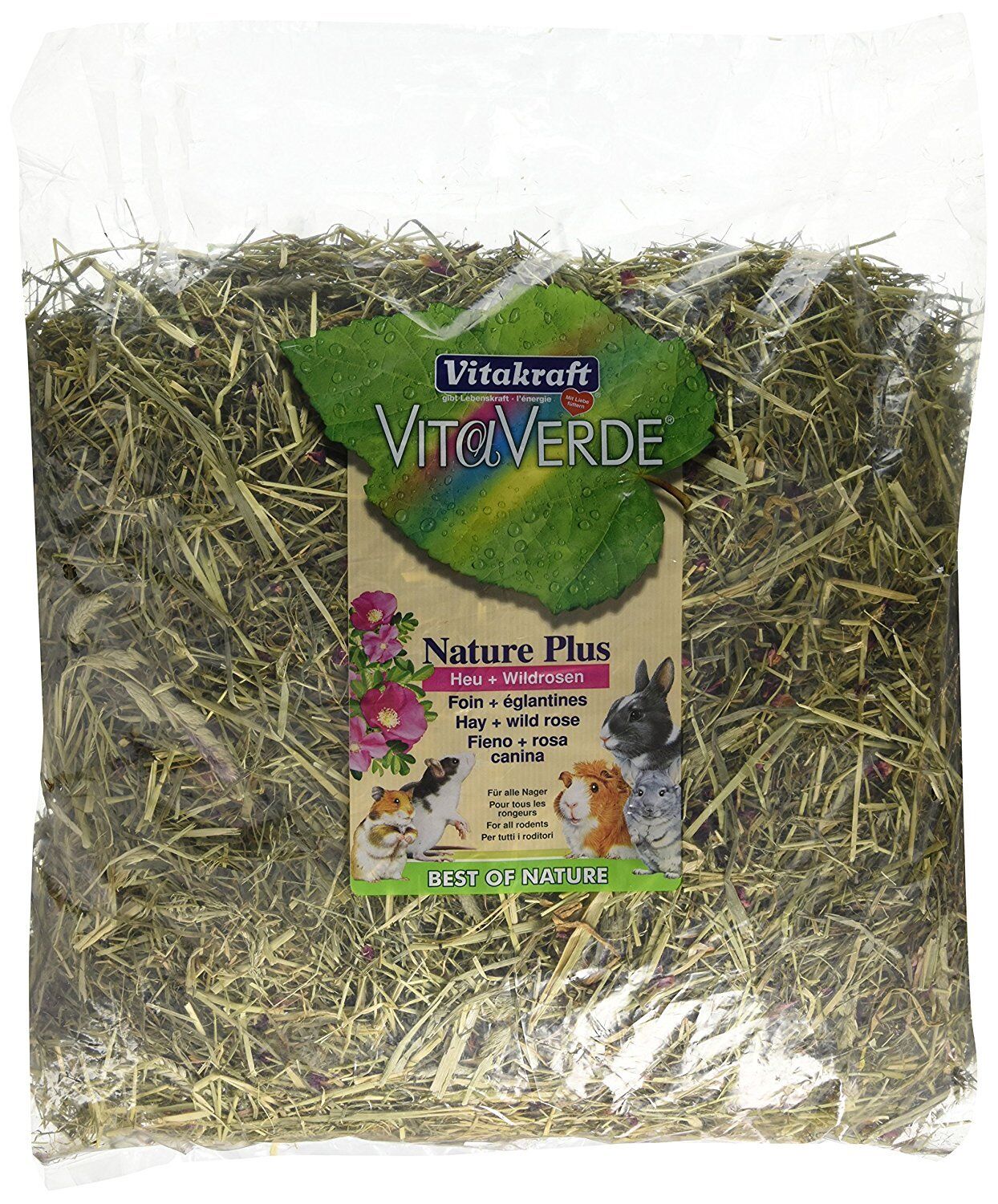 Vitakraft Vita Verde Hay & Wild Rose, 500g