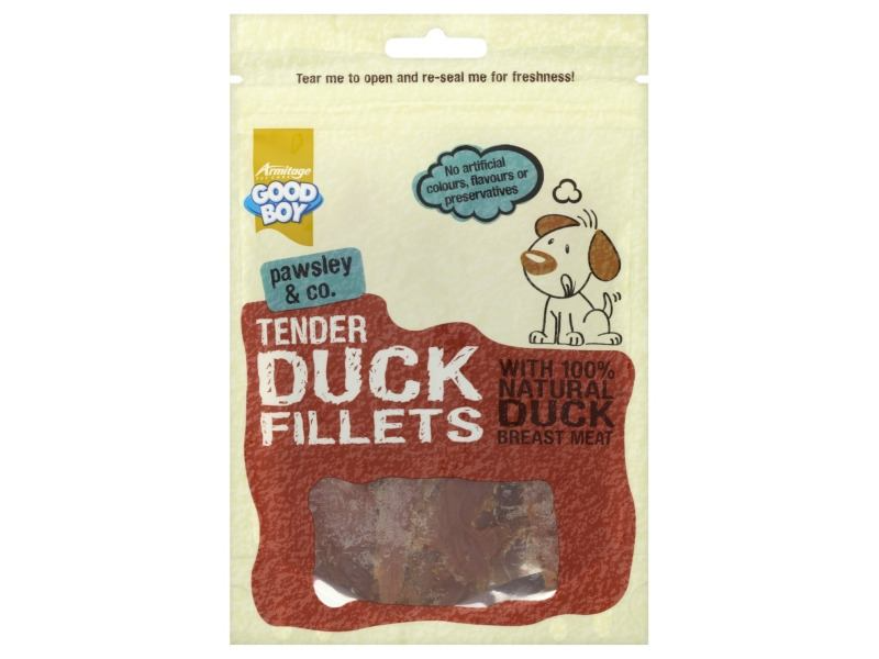 Armitage Good Boy Pawsley Duck Fillets 320g
