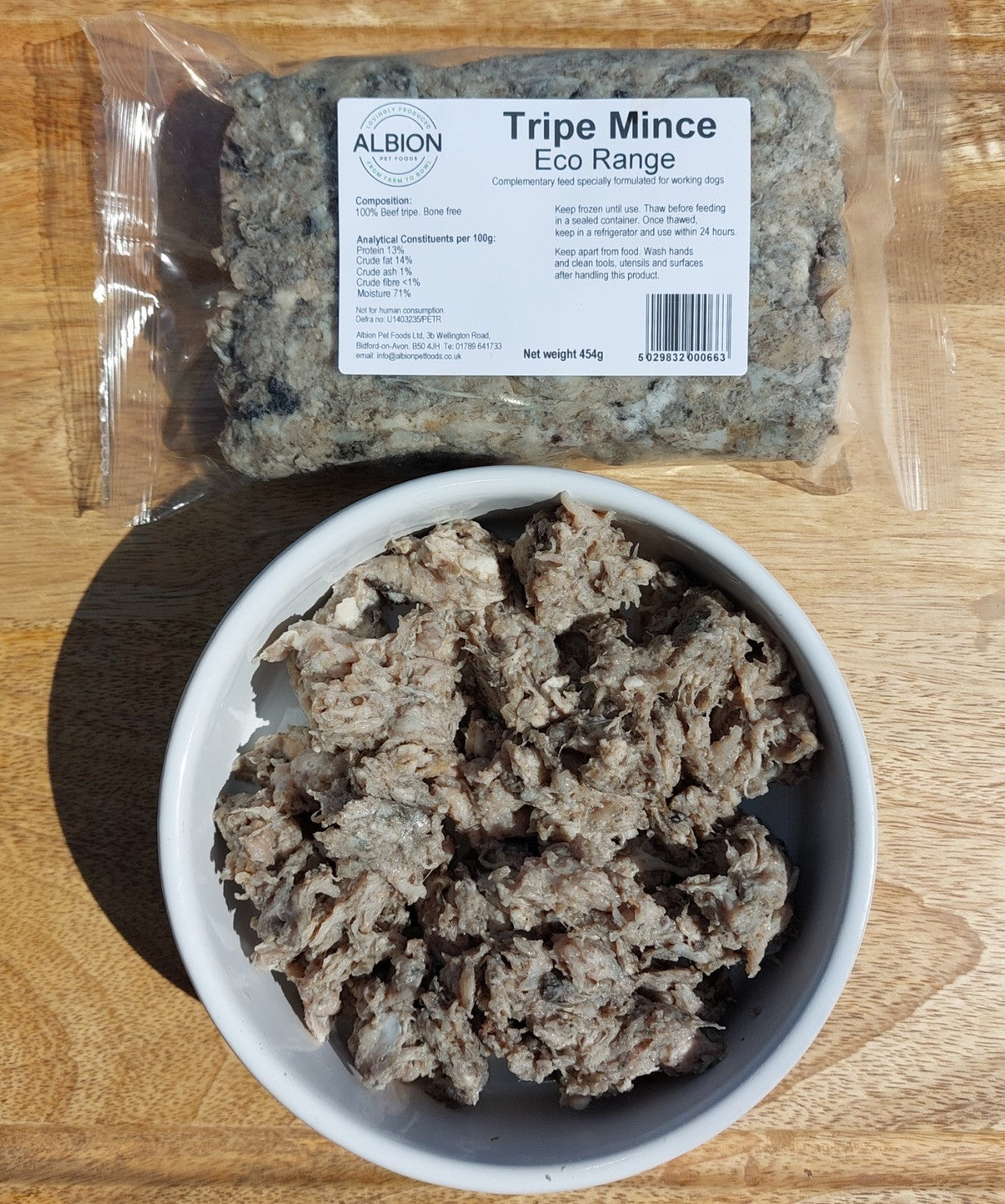 ALBION ECO RANGE TRIPE 21 X 454G