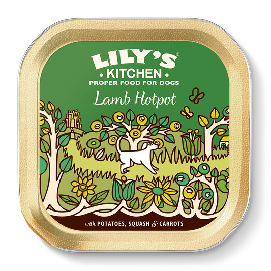 Lilys Kitchen Dog Tray Lamb Hotpot 10x150g
